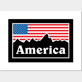 America The Beautiful Posters and Art